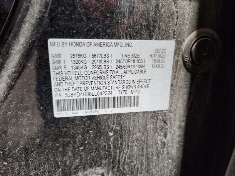 2020 ACURA MDX 13