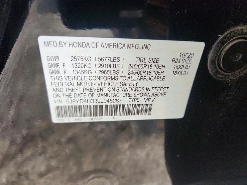 2020 ACURA MDX 13