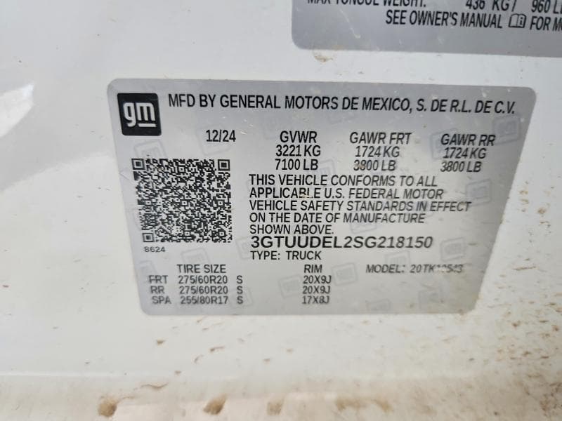2025 GMC SIERRA K1500 SLT 13