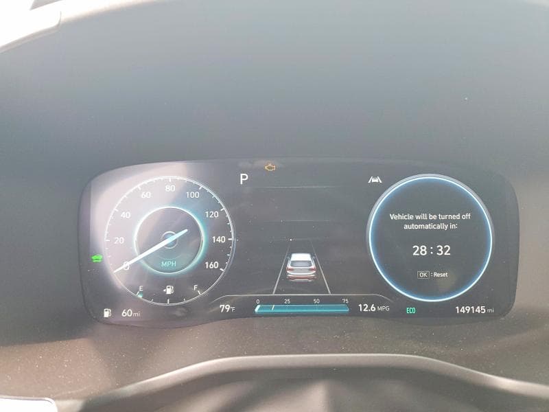 2022 HYUNDAI SANTA FE BLUE 9