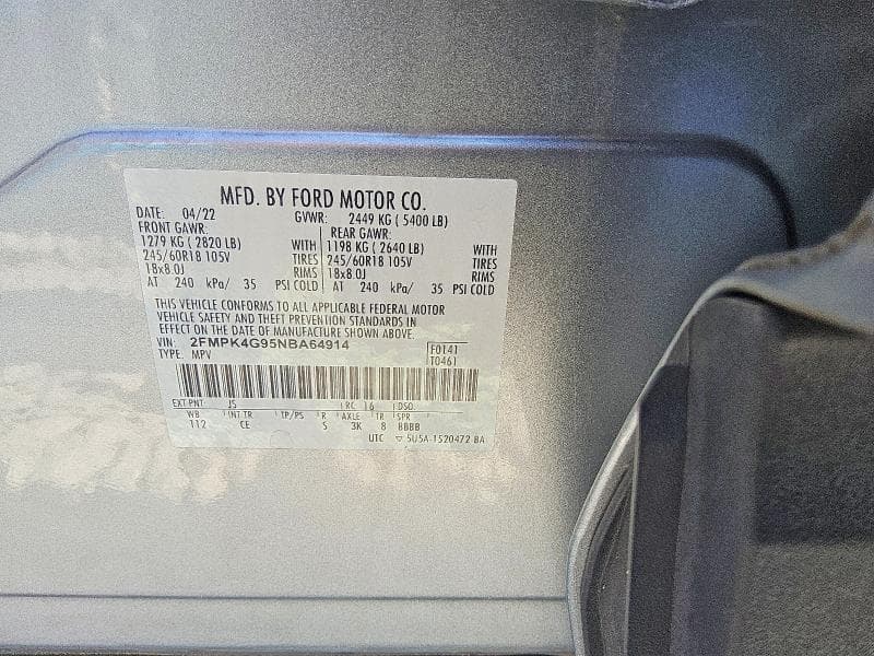 2022 FORD EDGE SE 13