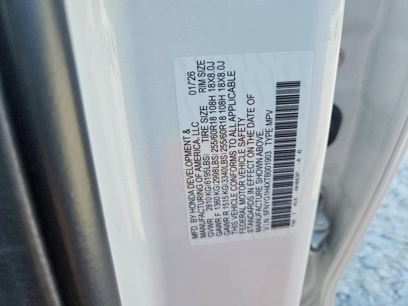 2026 HONDA PILOT EXL 13