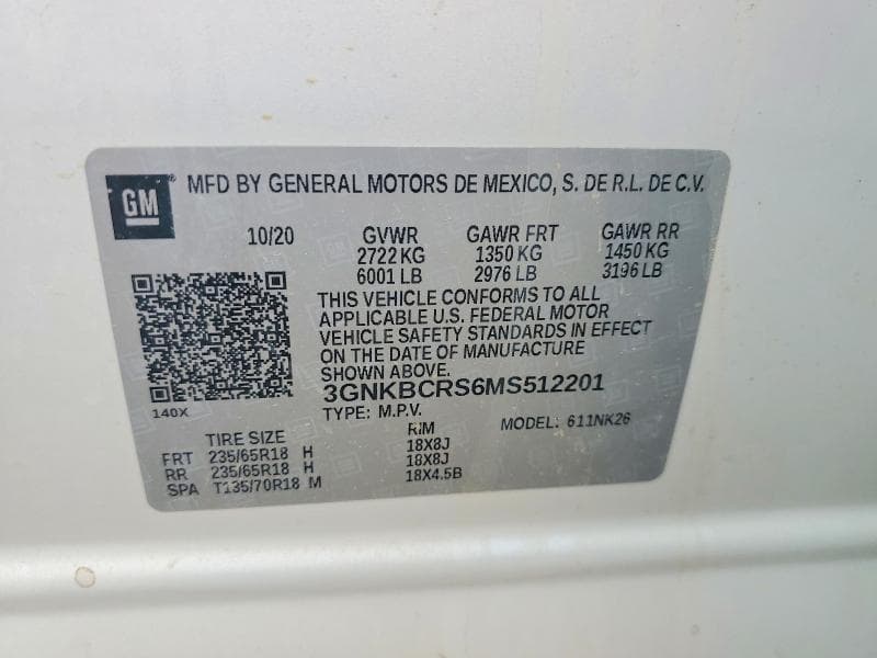 2021 CHEVROLET BLAZER 2LT 14