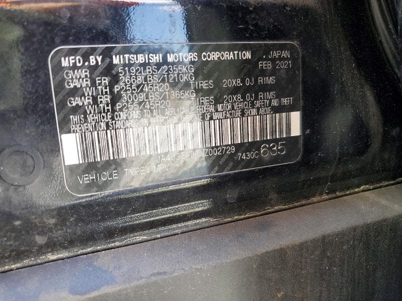 2022 MITSUBISHI OUTLANDER ES 13