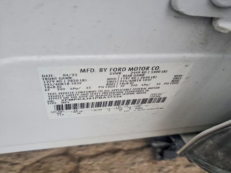 2023 FORD EDGE SEL 13