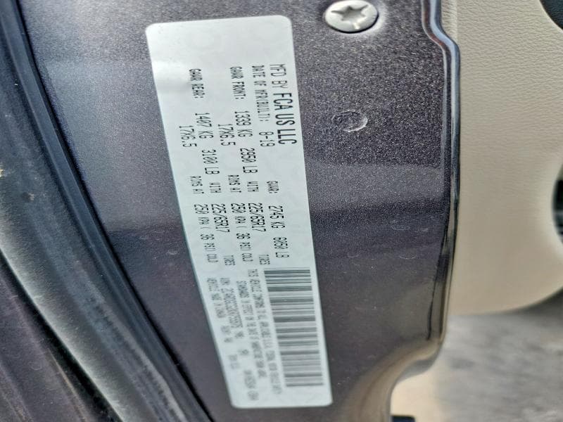 2019 DODGE GRAND CARAVAN SXT 13