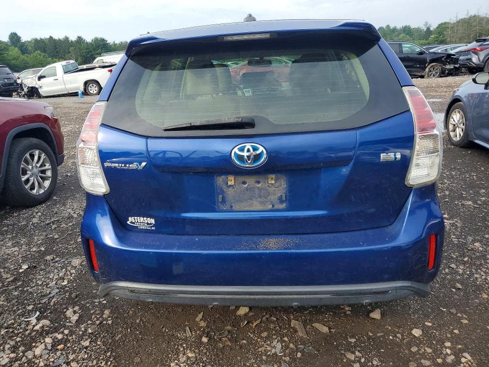 2017 TOYOTA PRIUS V FOUR 6