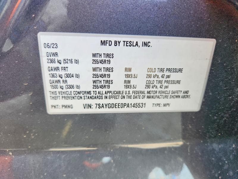 2023 TESLA MODEL Y 13