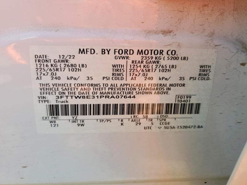 2023 FORD MAVERICK XL 12