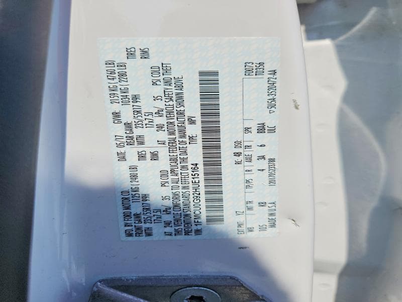 2017 FORD ESCAPE SE 13