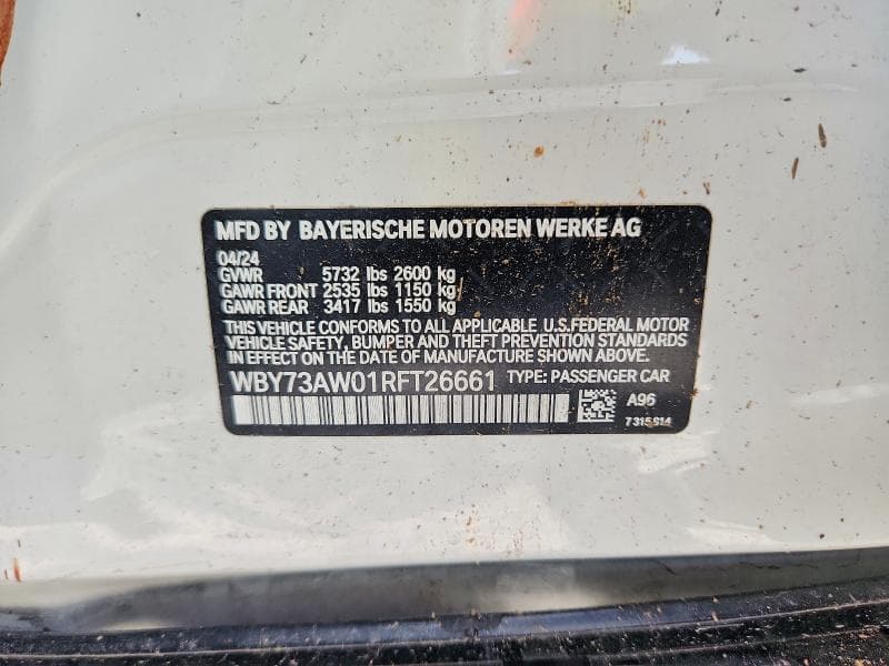 2024 BMW I4 EDRIVE 40 12
