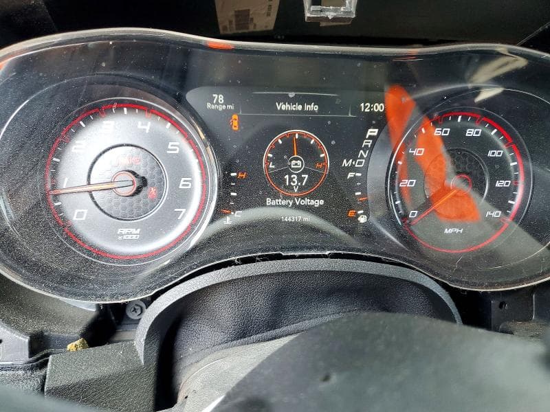 2017 DODGE CHARGER SXT 9