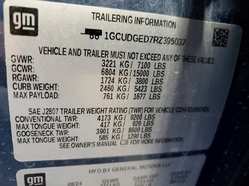 2024 CHEVROLET SILVERADO K1500 LTZ 12