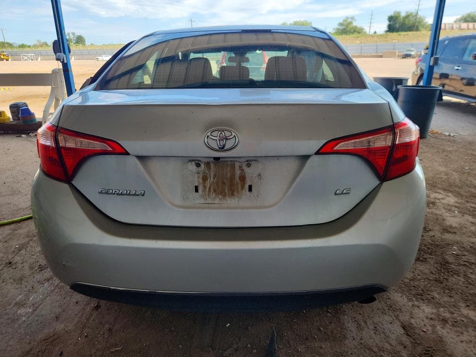2018 TOYOTA COROLLA LE 6