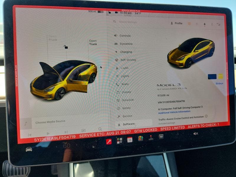 2020 TESLA MODEL 3 9