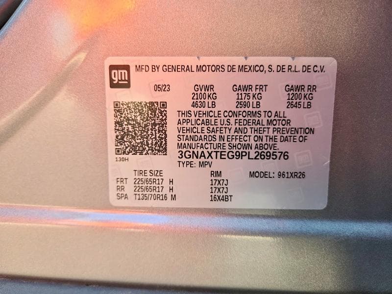 2023 CHEVROLET EQUINOX LT 13