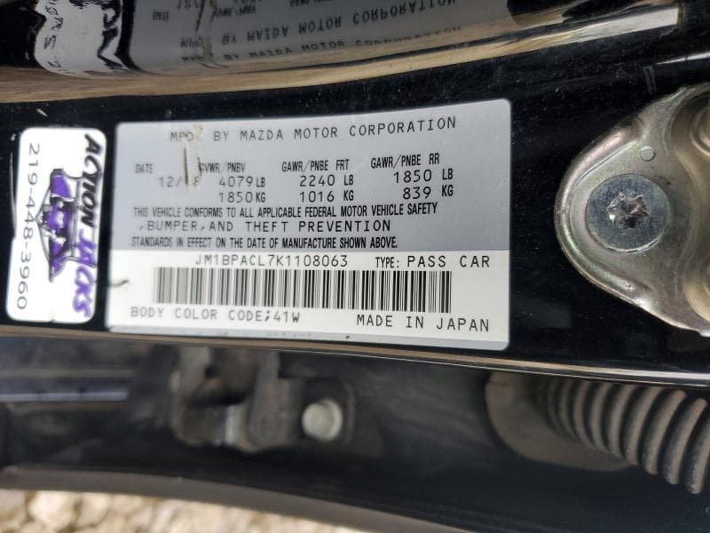 2019 MAZDA 3 PREFERRED PLUS 12
