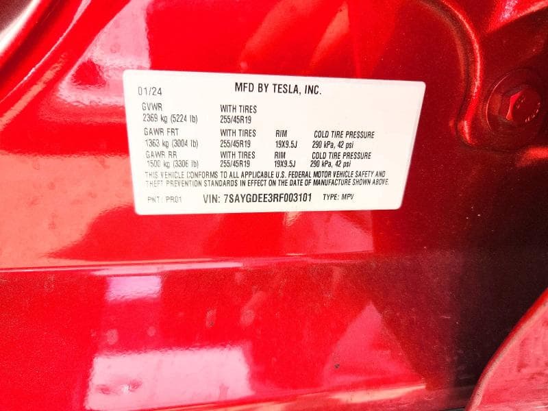 2024 TESLA MODEL Y 13