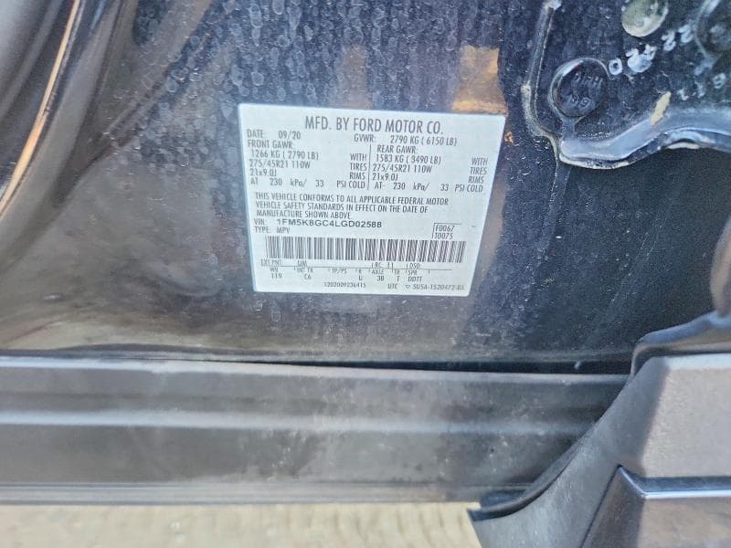 2020 FORD EXPLORER ST 13
