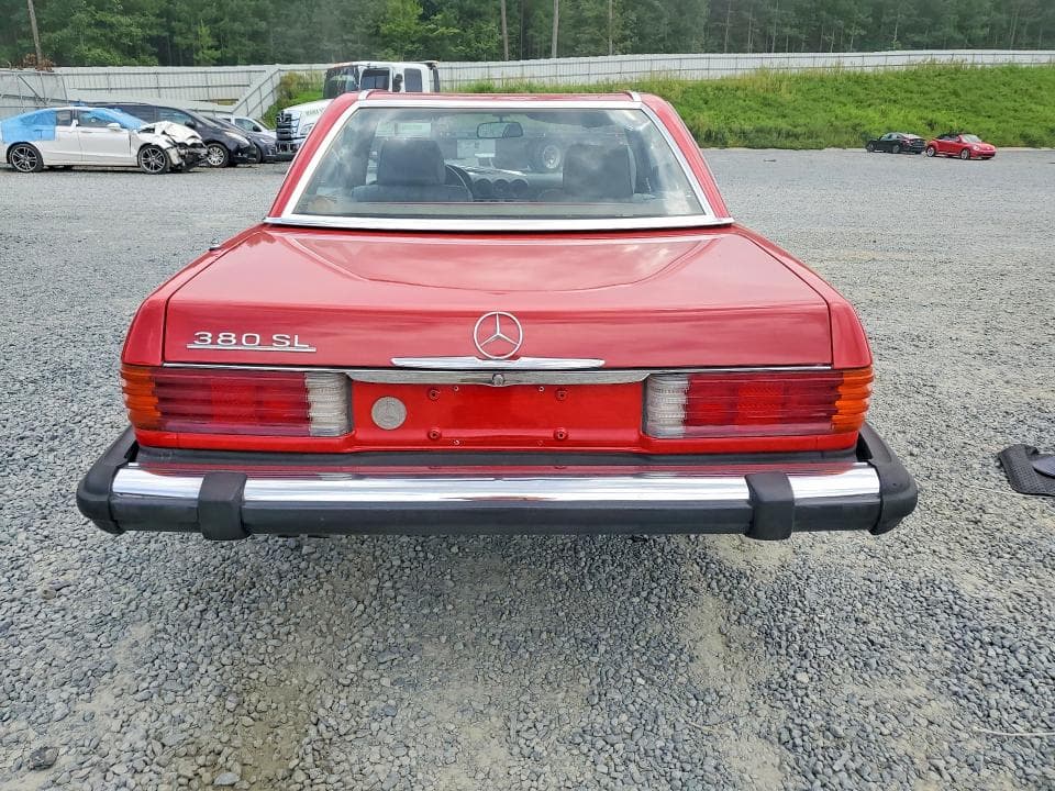 1984 MERCEDES-BENZ 380 SL 6