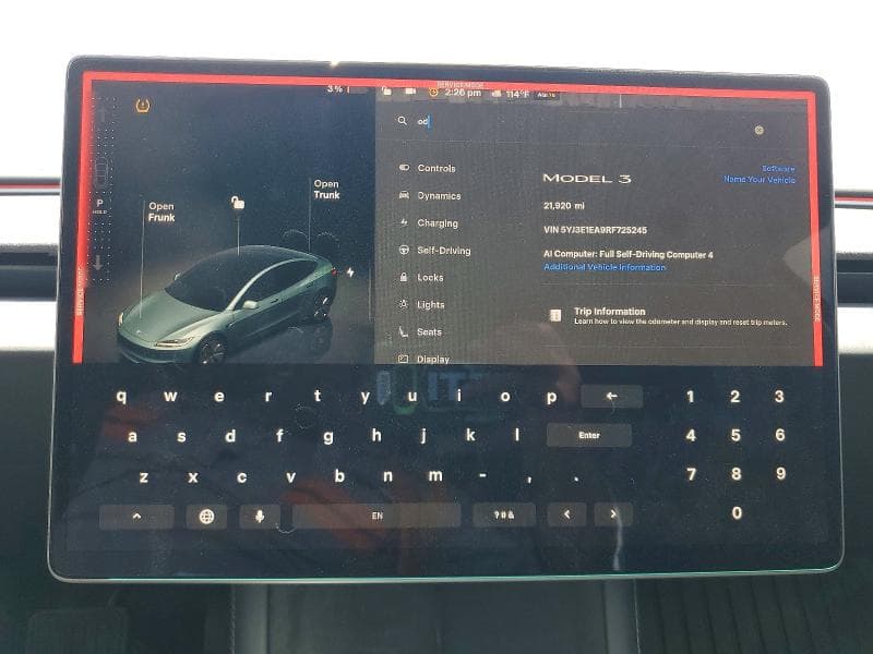 2024 TESLA MODEL 3 9