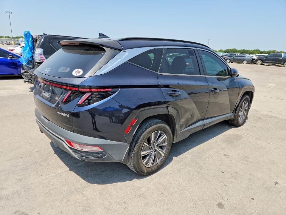 2022 HYUNDAI TUCSON BLUE 3