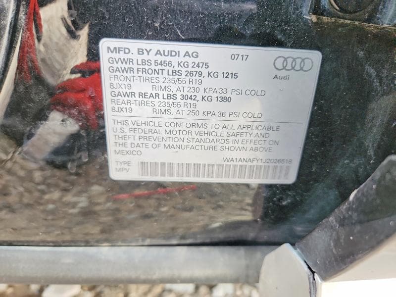 2018 AUDI Q5 PREMIUM 12