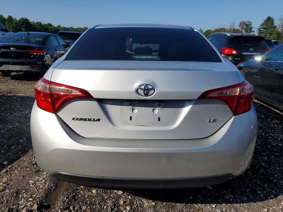 2018 TOYOTA COROLLA LE 6
