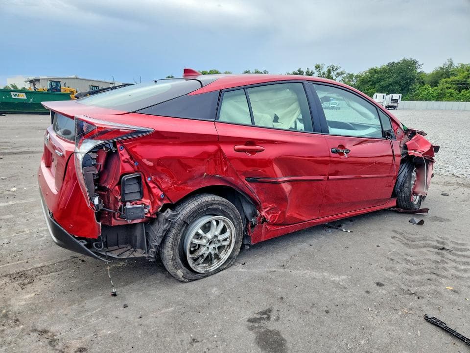 2017 TOYOTA PRIUS FOUR 3