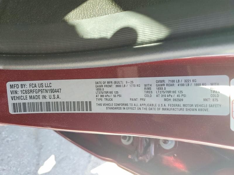 2026 RAM 1500 TRADESMAN 12