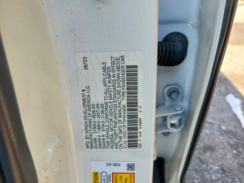 2023 HONDA ACCORD HYBRID SPORT-L 12