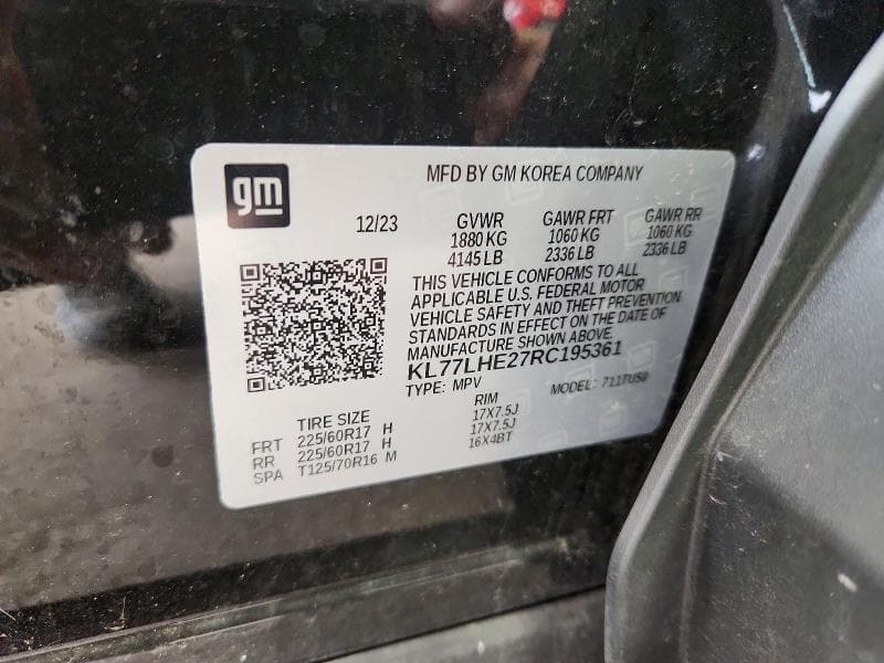 2024 CHEVROLET TRAX 1LT 13