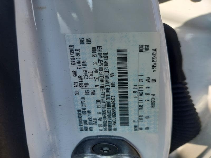 2024 FORD ESCAPE ACTIVE 12