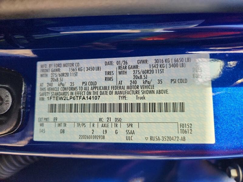 2026 FORD F150 STX 12