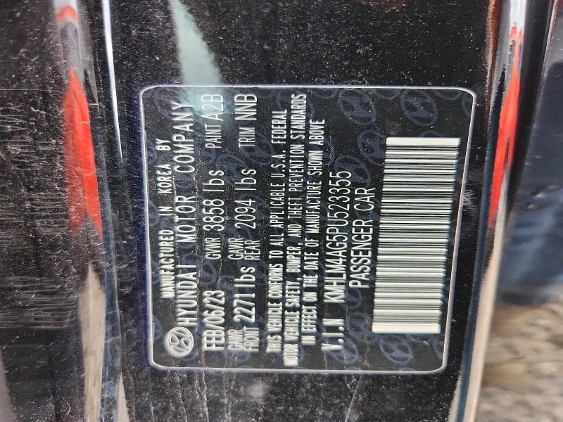 2023 HYUNDAI ELANTRA SEL 12