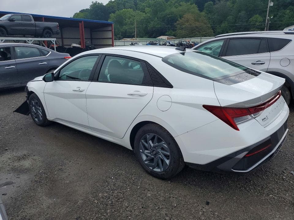 2025 HYUNDAI ELANTRA HYBRID BLUE 2