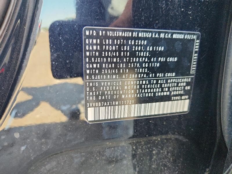 2024 VOLKSWAGEN TIGUAN SE R-LINE BLACK 13