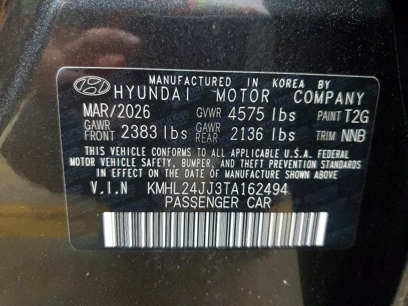 2026 HYUNDAI SONATA HYBRID BLUE 12