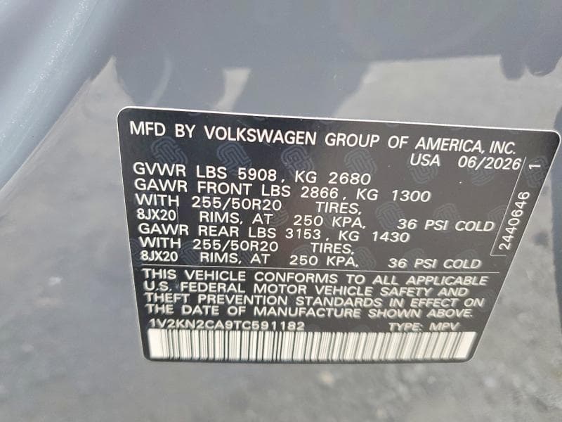 2026 VOLKSWAGEN ATLAS SE 13