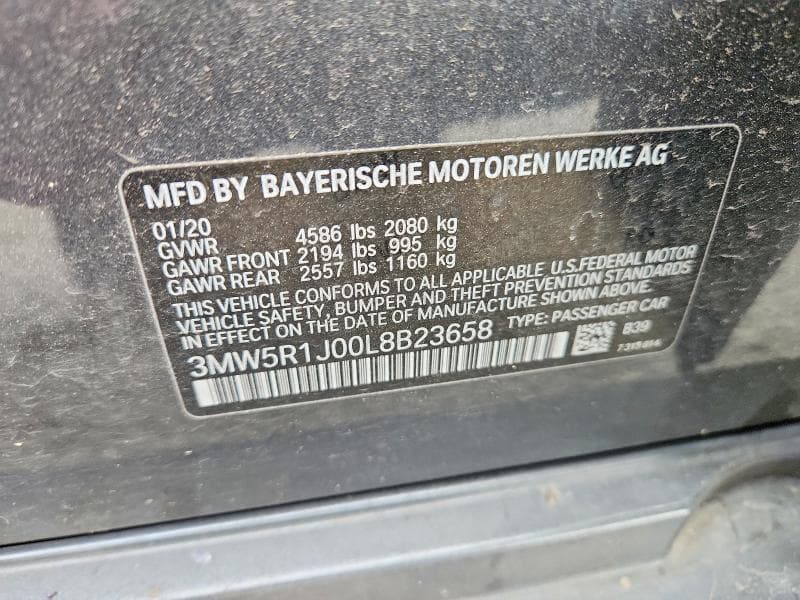 2020 BMW 330I 13