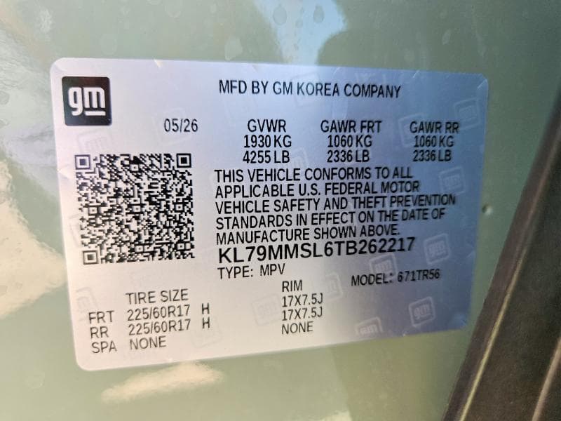 2026 CHEVROLET TRAILBLAZER LS 13