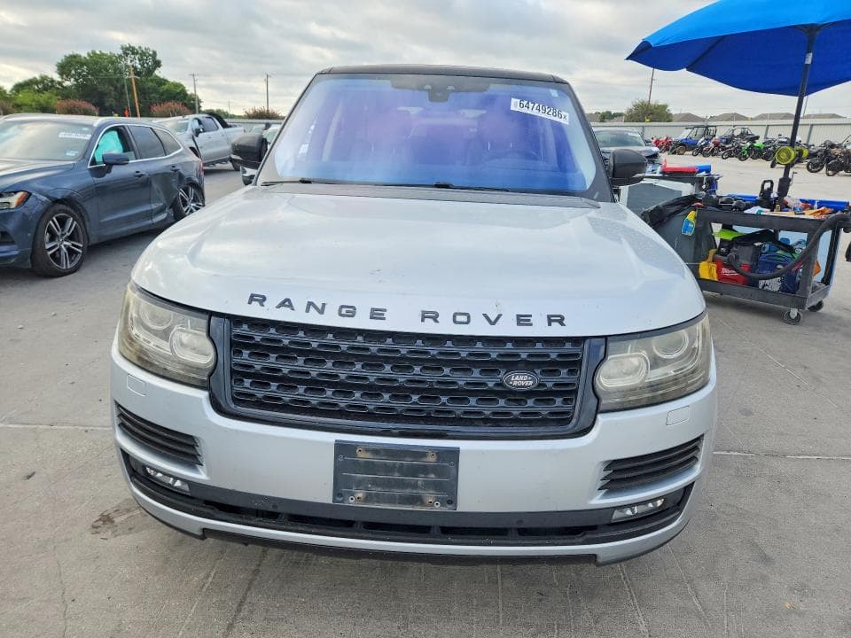 2017 LAND ROVER RANGE ROVER SUPERCHARGED 5
