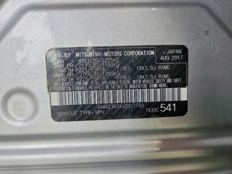 2018 MITSUBISHI OUTLANDER SE 13