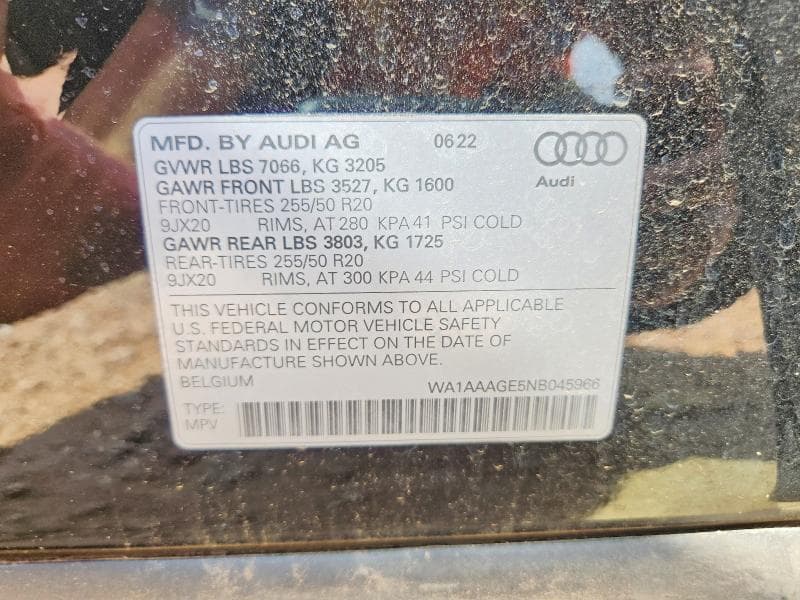 2022 AUDI E-TRON PREMIUM 14