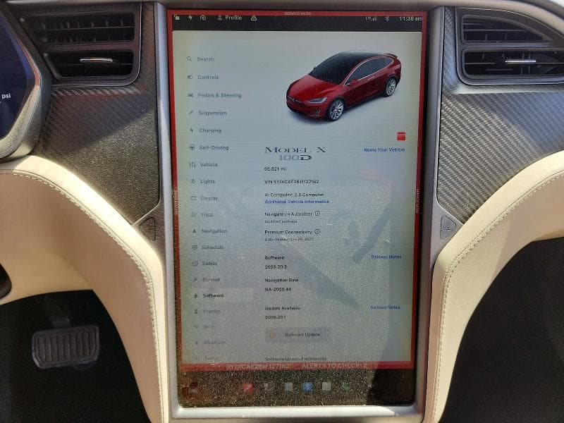 2018 TESLA MODEL X 9