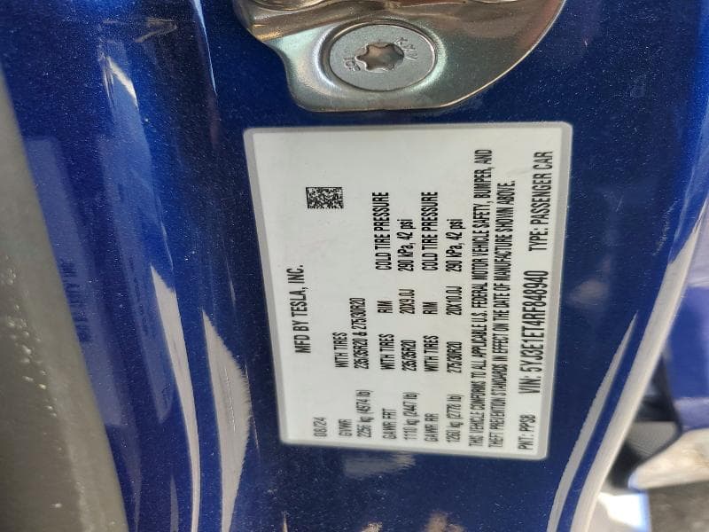 2024 TESLA MODEL 3 12