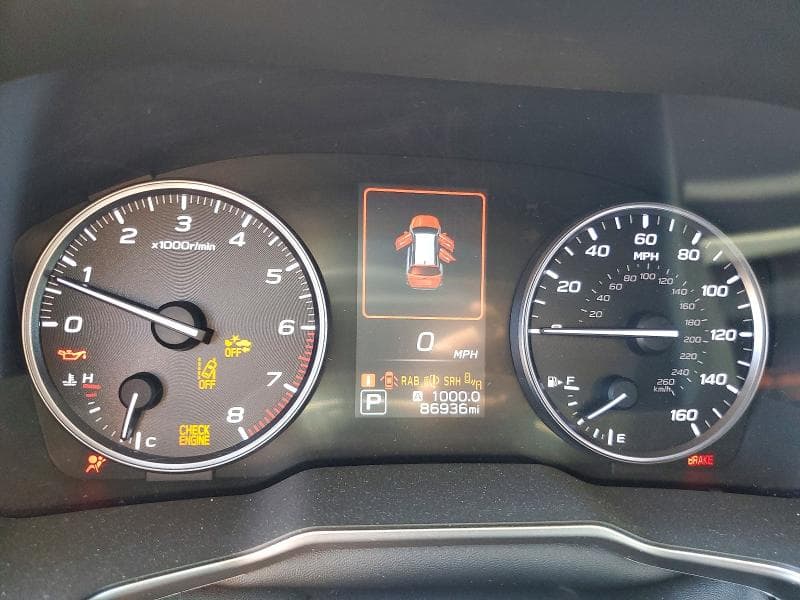 2020 SUBARU OUTBACK LIMITED 9