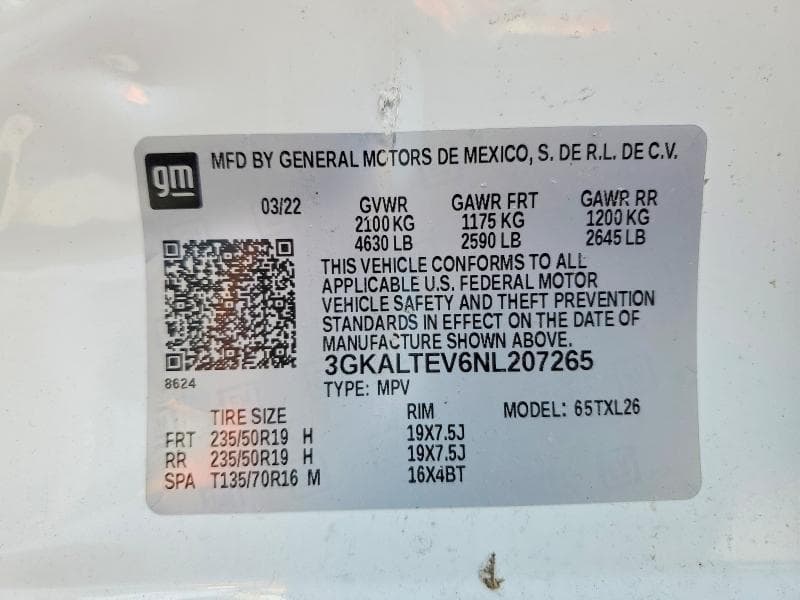2022 GMC TERRAIN SLE 13