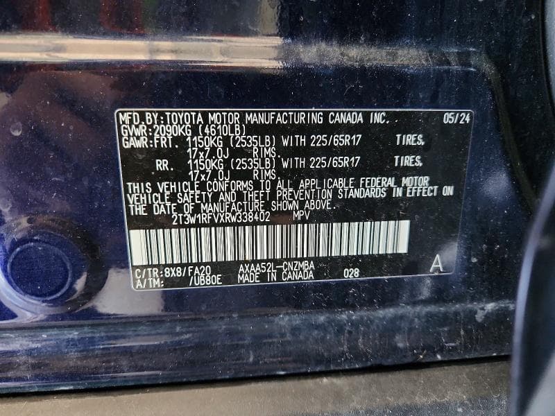 2024 TOYOTA RAV4 XLE 13