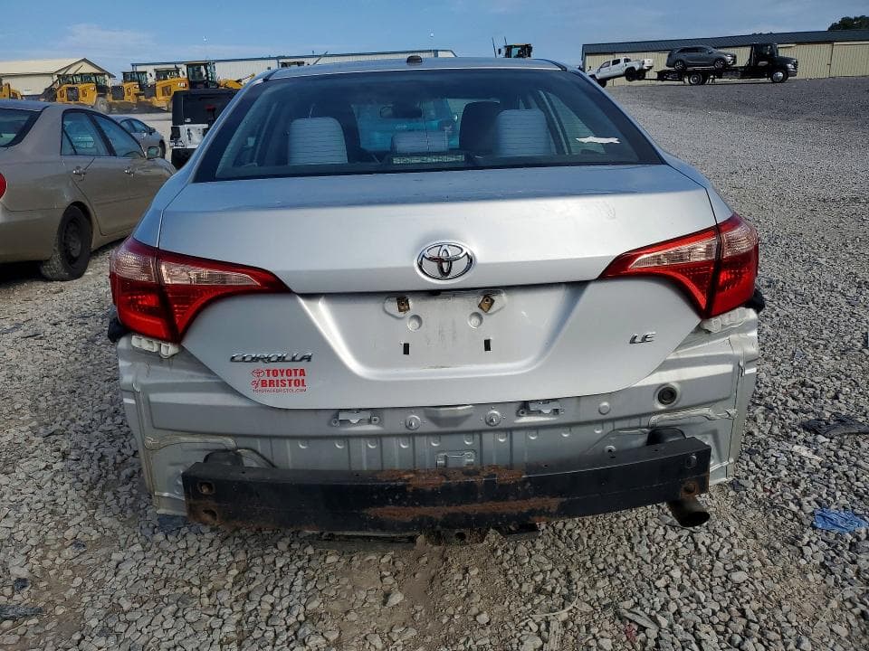 2017 TOYOTA COROLLA LE 6
